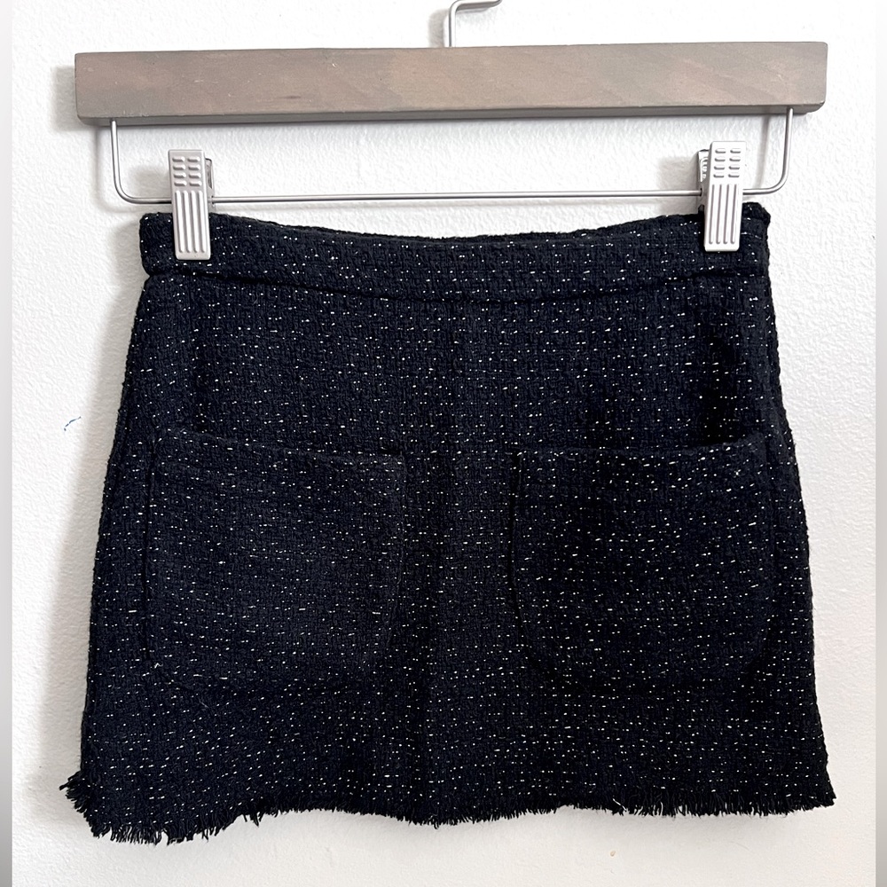 ZARA Girls Tweed Skirt